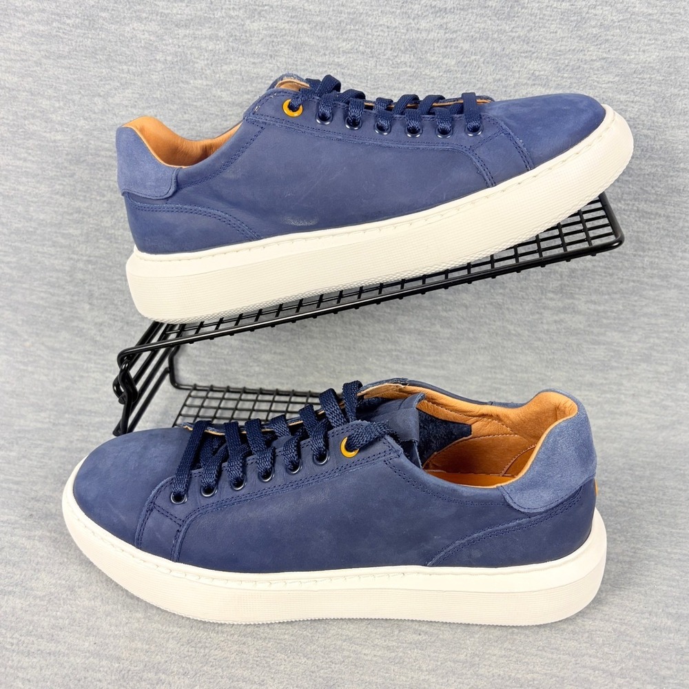 Samuel Hubbard Sunset Sneakers Mens 7 M Navy Blue Leather